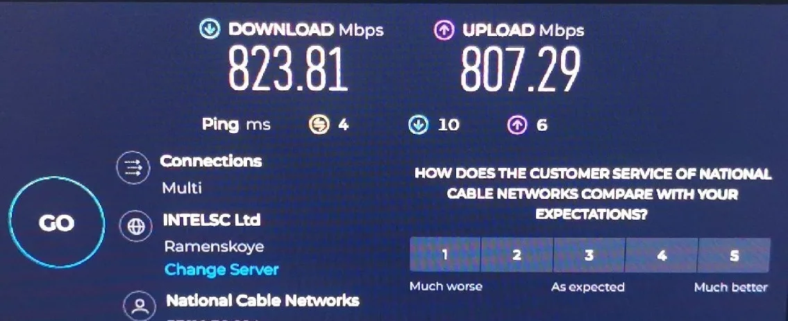 Высокоскоростной интернет